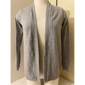 Marine Layer Women's Size XS Open Front Knit Cardigan Sweater‎ Grey